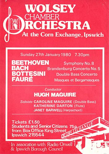 Poster for Sunday 27 Jan 1980