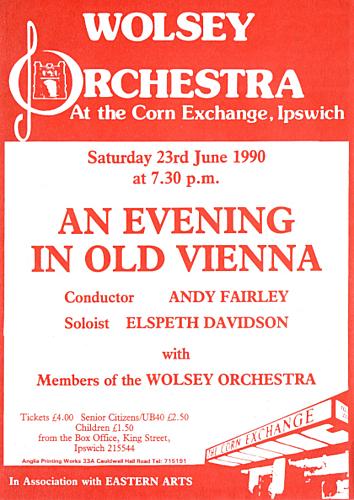 Poster for Saturday 23 Jun 1990