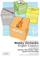 poster for concert on Saturday 13 Oct 2007