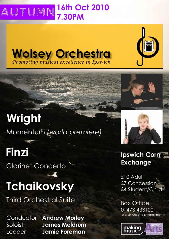 Poster for Saturday 16 Oct 2010