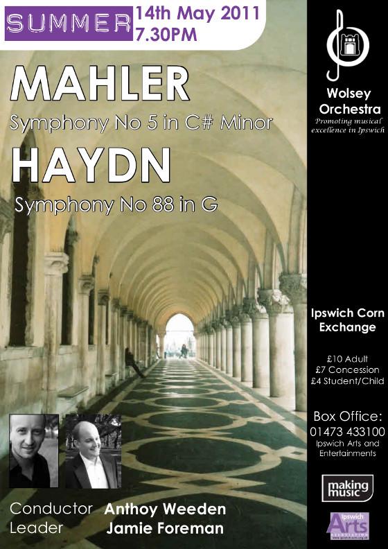 Poster for Saturday 14 May 2011