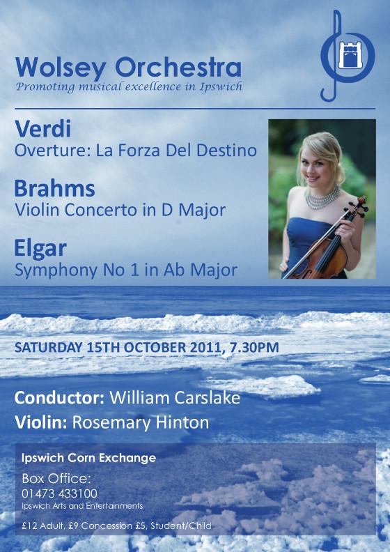 Poster for Saturday 15 Oct 2011