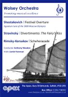 poster for concert on Saturday 11 Feb 2012