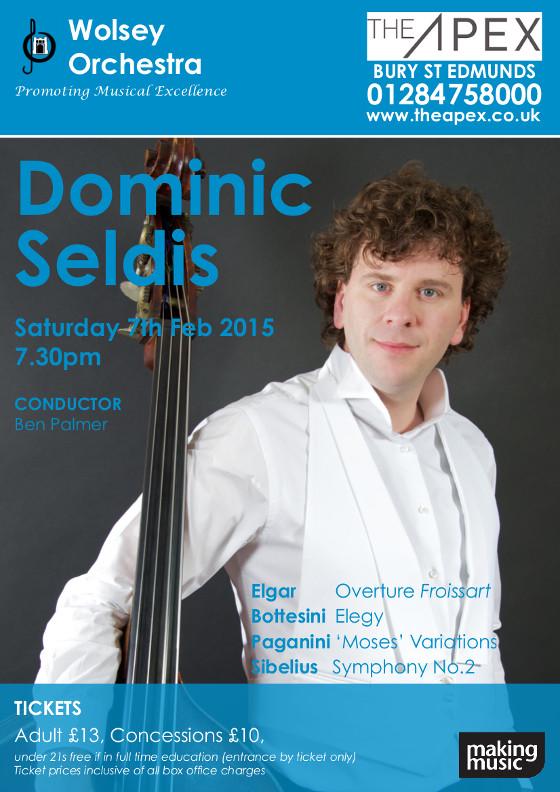 Poster for Saturday 7 Feb 2015