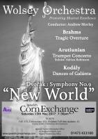 poster for concert on Saturday 13 May 2017