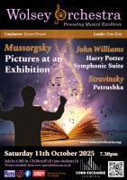 poster for concert on Saturday 11 Oct 2025