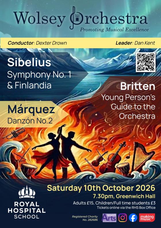 Poster for Saturday 10 Oct 2026
