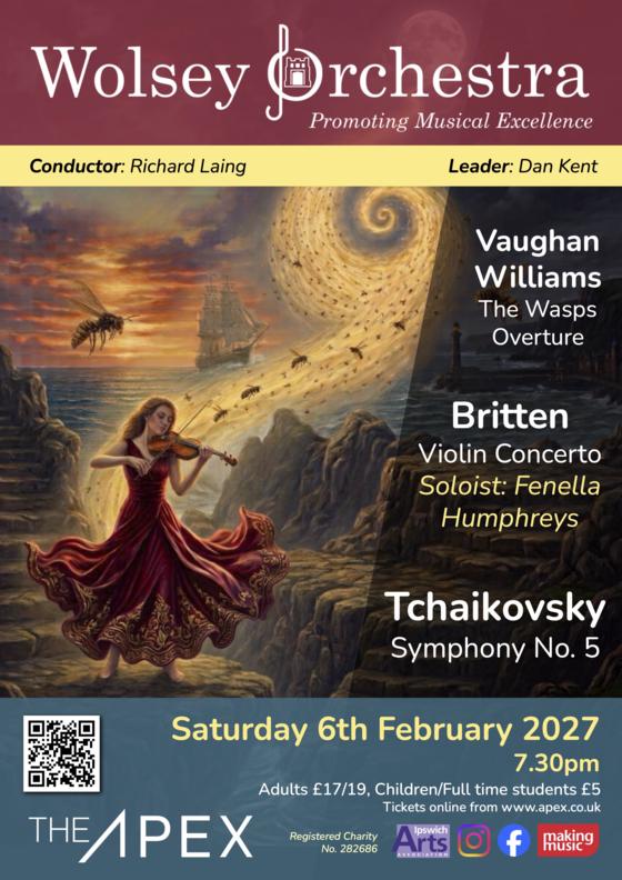 Poster for Saturday 6 Feb 2027